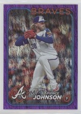 2024 Topps Update Purple Holo Foilboard 290/799 Pierce Johnson #US335 06v5