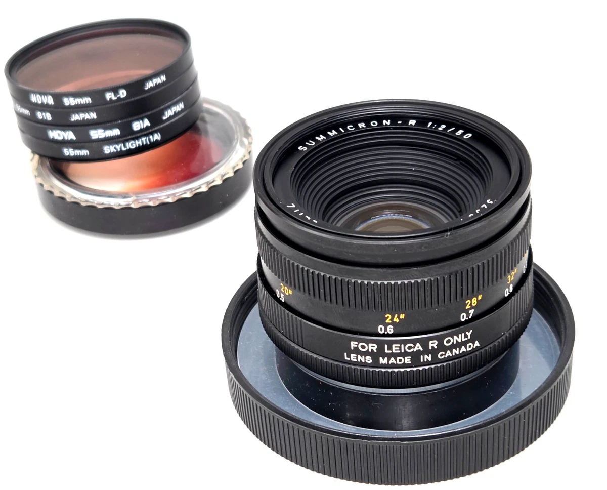 Leica SUMMICRON-R 50mm Focal f/2 Camera Lenses for sale | eBay