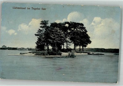 38045666 - 1000 Tegel Tegeler See Love Island signs of wear