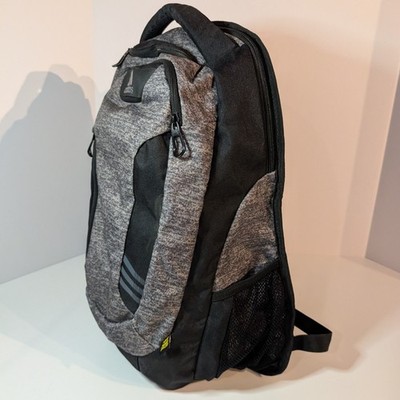 Adidas Load Spring Laptop Backpack Heather Gray Black ClimaCool