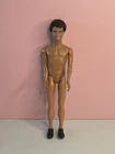 Vintage Mattel Ken Doll Articulated African American Black Rooted Hair Nude