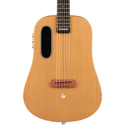 LAVA MUSIC ME Air Spruce 36'' AcousticElectric Guitar with Airflow Bag Natural