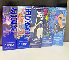 Pulp Riot Semi-Permanent Hair Color 4FLOz, 8-Blue Shades Bundle  New with Box