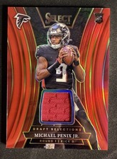 Michael Penix Jr. Red 2024 Panini Select Draft Selections Rookie 🔥🔥🔥