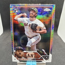 2023 Topps Chrome Update Ryan Walker RC Prizm Refractor Giants