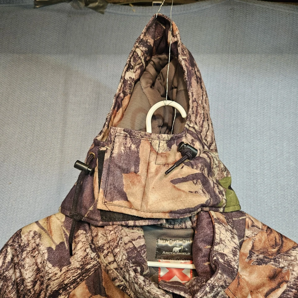 Arctic Shield X Scent Camo Large  Hunting Coat w/ Hood - Image 2 of 4