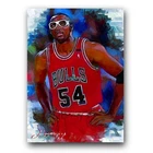 Horace Grant Art Card Limited 19/50 Edward Vela Signed (Chicago Bulls)