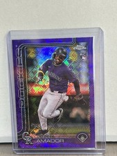 2025 Topps Chrome Logofractor Adael Amador #255 Purple /250 COLOR MATCH
