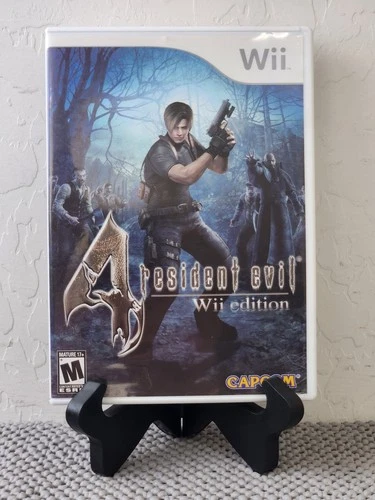 Resident Evil 4 Wii Edition (Nintendo Wii, 2007) CIB Authentic Great Condition