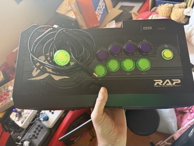 HORI Real Arcade Pro V Fight Stick Qanba gravity buttons and lever.