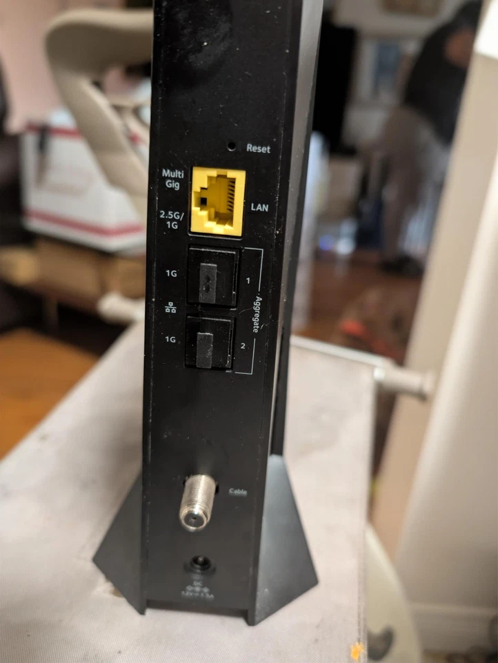 NETGEAR CM3000 Nighthawk DOCSIS Ethernet Cable Modem - Black - Image 2 of 3