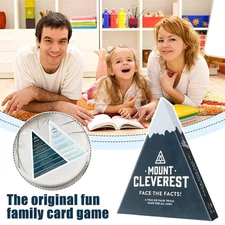 1pcs MOUNT CLEVEREST - Original Edition Card Game Christmas Trivia Family Fun