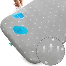 Bassinet Mattress Pad with Removable Cover Fits Baby Delight/YADAQE 33"x20"