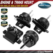 4x Engine Motor & Automatic Transmission Mount for Cadillac Seville 98-04 4.6L