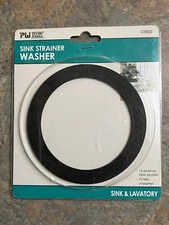 (1PK) PLUMB WORKS KITCHEN & LAVATORY SINK STRAINER WASHER, RUBBER (6798303)