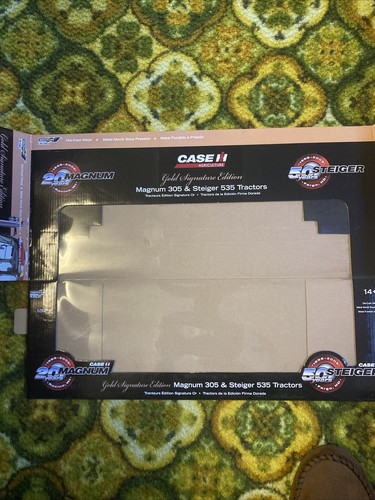 Case-IH Magnum 305 & and Steiger 535 Gold Signature Edition ERTL toy tractors - Picture 4 of 4