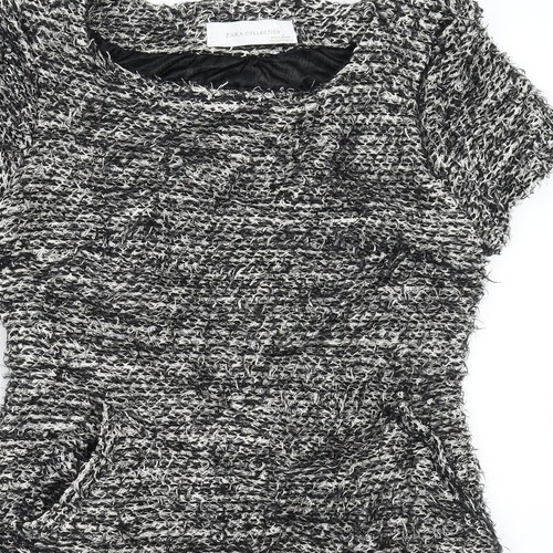 Zara Womens Grey Acrylic Blend Jumper Size M - Picture 8 of 12