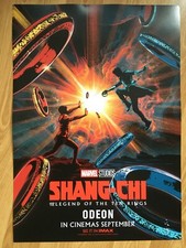 Shang-Chi And The Legend Of The Ten Rings A3 Size ODEON Marvel Poster, Limited