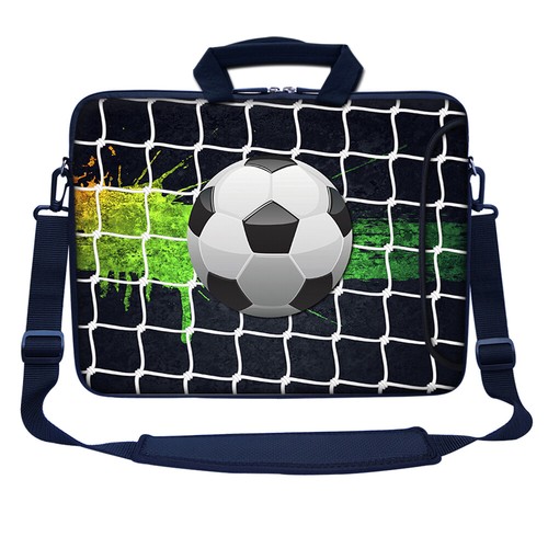 Borsa per laptop in neoprene 17 pollici con tracolla e tasca laterale adatta per 17" - 17,3" - Foto 64 di 80