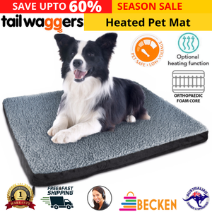 large heated pet mat