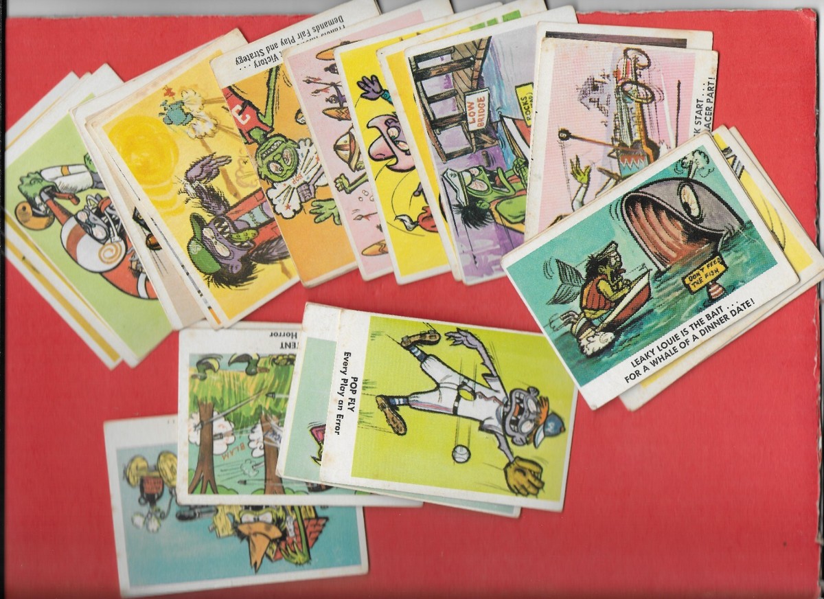 1965 Weird-ohs Trading Cards By Fleer  Lot-A  25 cards | eBay