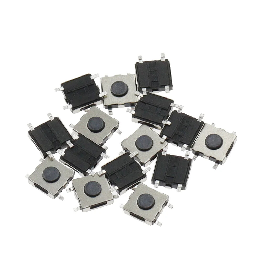 10 Pz. MICRO pulsante SMD 3x6x2,5 mm PCB pulsante tattile miniatura 10 Pz. MICRO pulsante SMD 3x6x2,5 mm PCB pulsante tattile miniatura