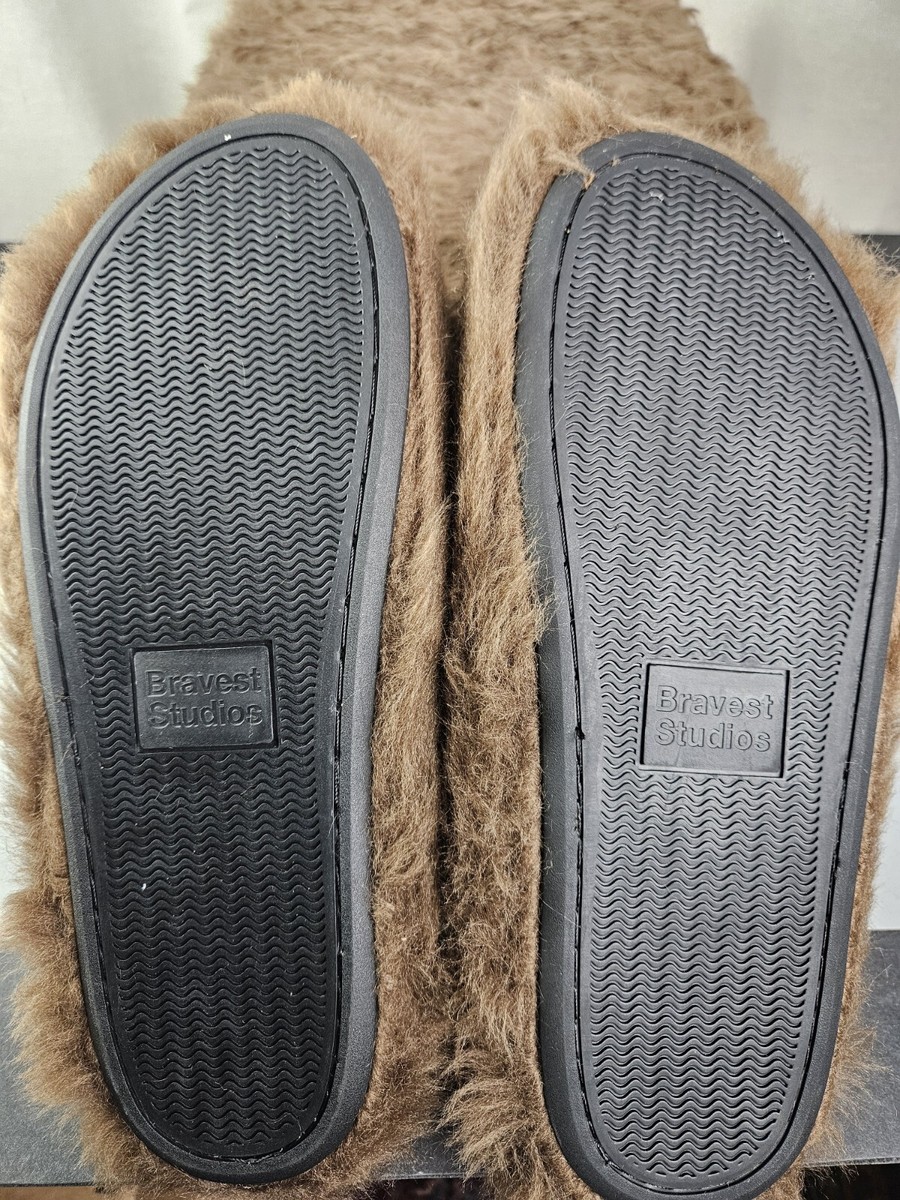 NEW WITH BOX Bravest Studios BEAR CLAW MULES Size 11 Brown