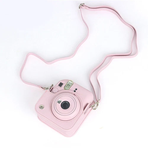 Camera Case Bag Cover For Fujifilm Instax Mini 12 Adjustable Strap PU Leather - Picture 8 of 27