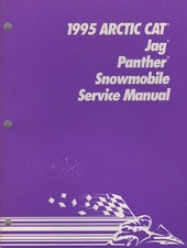 1995 ARCTIC CAT SNOWMOBILE JAG, PANTHER SERVICE MANUAL 2255-129 189