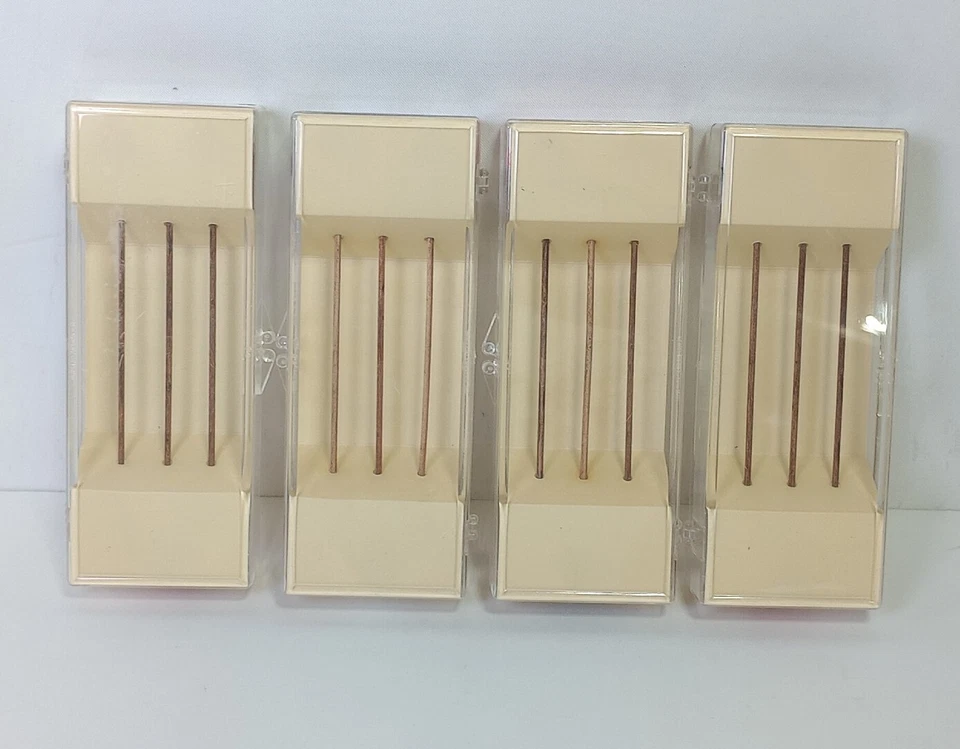 微型鸟屋桩木制鸟屋植物花园装饰 4 包 3 件全新 — 第 2/4 张图片