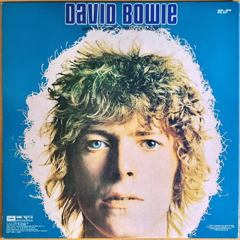 DAVID BOWIE - Space Oddity [1992 Korea First Vinyl] NM GF 13