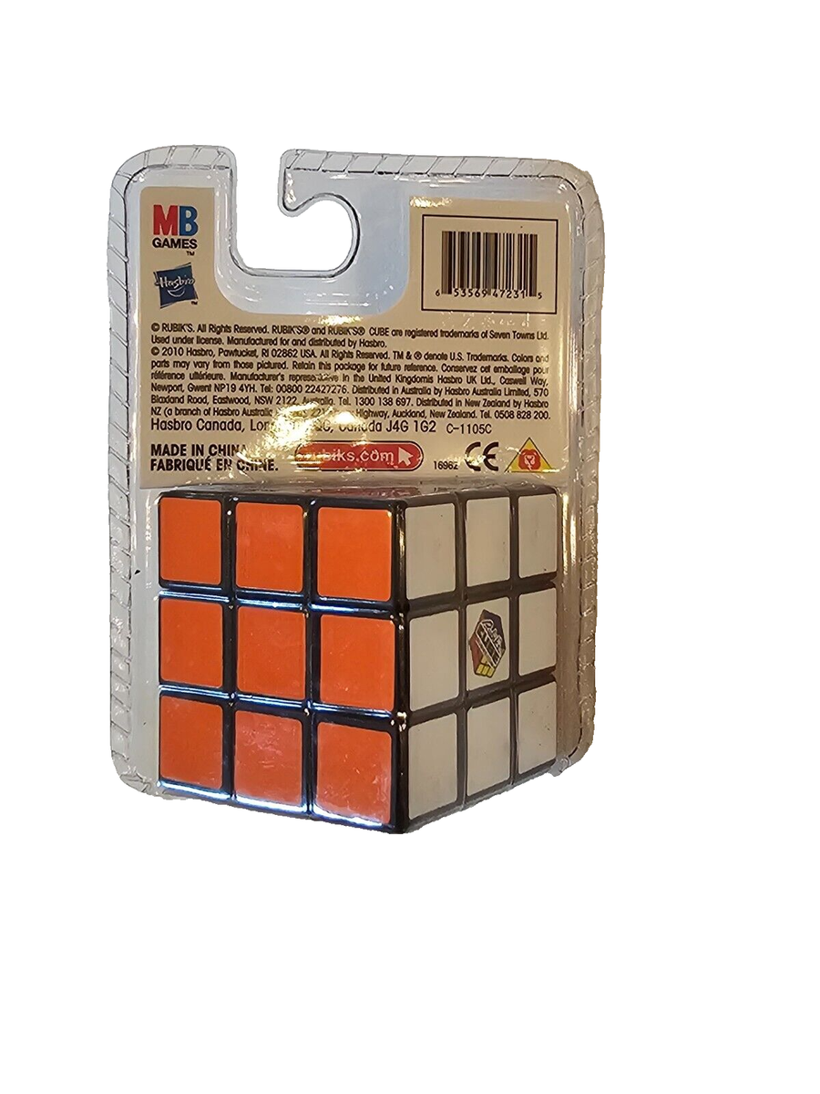 Hasbro Original Rubik's Cube 30 Year Anniversary 6 Sided Puzzle