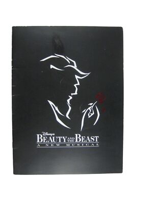 Cast Signed Disney's Beauty Beast Souvenir Program 1994 Theatre NY  Broadway
