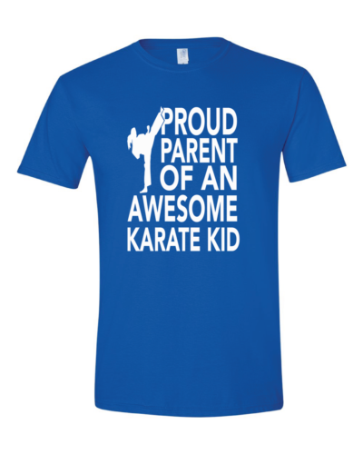 Premium Proud Parent Of An Awesome Karate Kid Shirt girl tee martial arts tkd