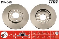 Bremsscheibe Opel P. Astra/Corsa/Meriva 98-