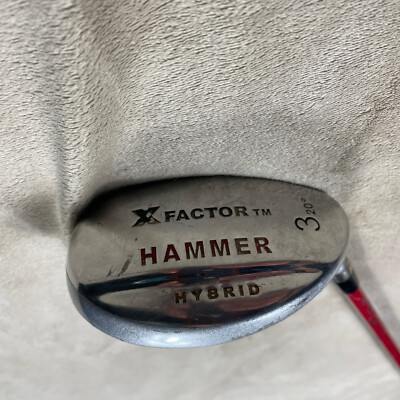 X FACTOR HAMMER 20* HYBRID 3 WOOD X FACTOR HAMMER SMART SHAFT GRAPHITE RH GOLF