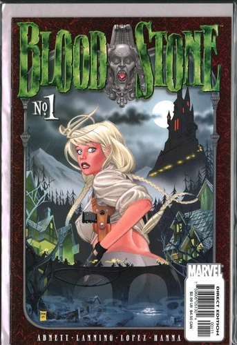 BLOODSTONE #1 KEY 1st Appearance ELSA Monster Hunter  (2001) Marvel VF/NM (9.0)