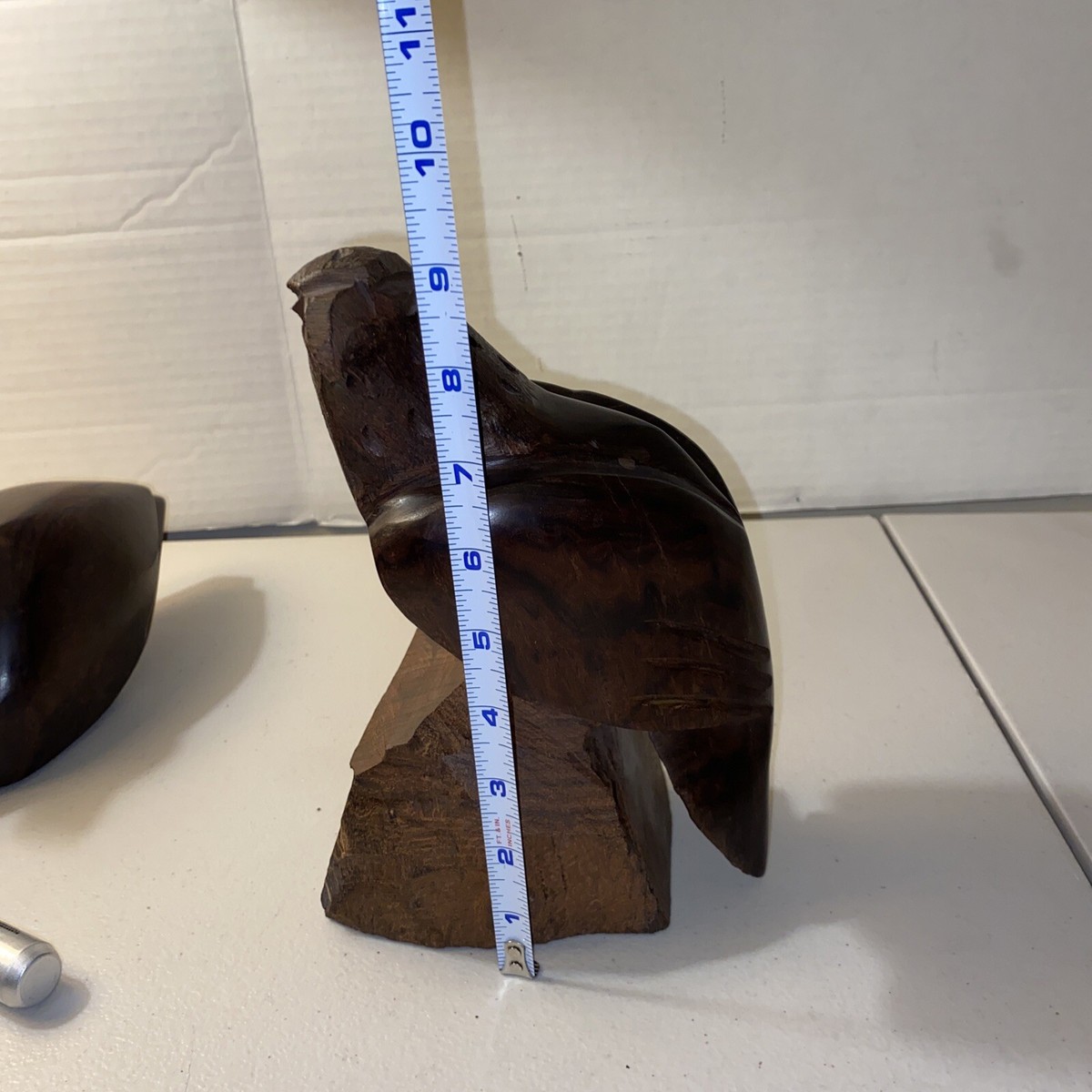 IRONWOOD EAGLE Bird Hand Carved Wood Mexican Carving Palo IRONWOOD EAGLE Bird Hand Carved Wood Mexican Carving Palo