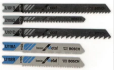 Bosch U502A5 Jigsaw Blade Set,High Carbon Steel,Pk5