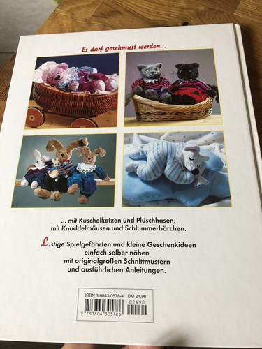 Kuscheltiere selber nähen von Dirx, Gerda | Buch | Zustand Sehr Gut - Bild 8 von 8