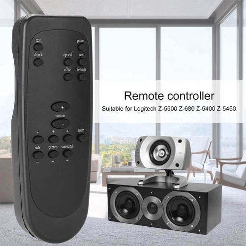 For logitechZ-5500 Z-680 Z-5400 Z-5450 Remote Control Black New - Picture 6 of 8