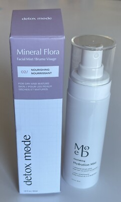 DETOX MODE MINERAL FLORA FACIAL MIST 02/NOURISHING FOR DRY AND MATURE SKIN 50 mL