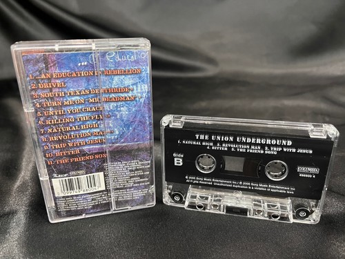 The Union Underground An Education in Rebellion Cassette Tape Nu Metal 2000s - Picture 2 of 4