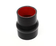 Universal 4-Ply High Temp 2.5" to 3" ID Reducer Hump Coupler Silicone Hose BLACK