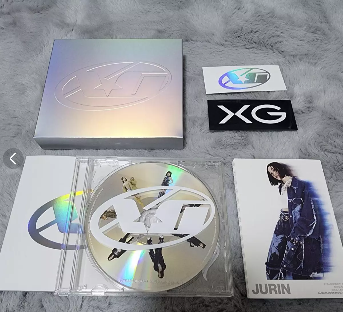 XG 3rd Single Album Shooting Star Official CD Box . japan used free shipping