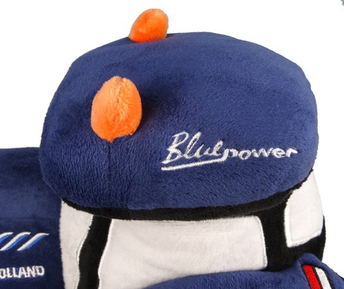 UH Kids Blue Power New Holland T7 Tractor Soft Plush Toy UHK1155 - New - Picture 3 of 7