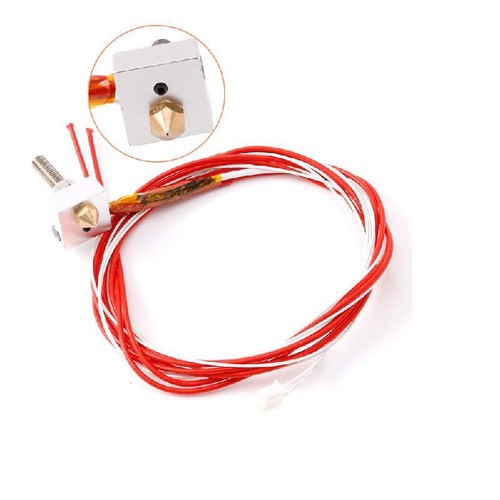 12V 1.75mm 0.4mm MK8 Nozzle Extruder Filament HotEnd Fit for i3 3D Printer - Picture 8 of 8