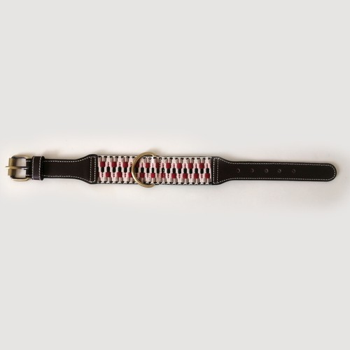 Leather dog collar is suitable for large and medium-sized dogs and is adjustable - Picture 4 of 9