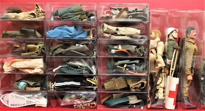 Action Man & GI joe clear display storage box (Qty x 5 cases-case only no acces)