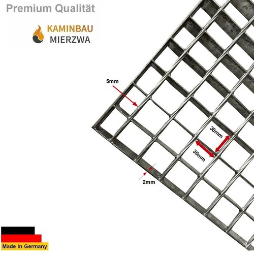 Premium Schweißpressrost Gitterrost Feuerverzinkt 100x120,100,70cm Größenwahl - Bild 5 von 8
